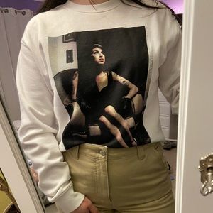 Cropped Amy Winehouse Sweater